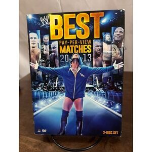 WWE Best Pay-Per-View Matches 2013 DVD Set Multi Good 3-Disc Set